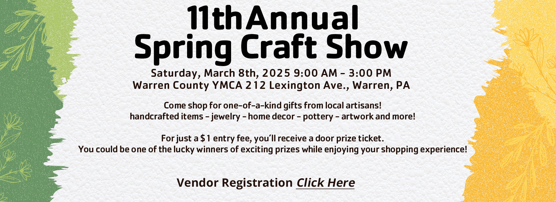 Spring Craft show 25'